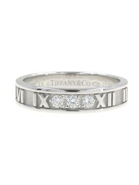 Tiffany & Co Atlas Ring Diamond